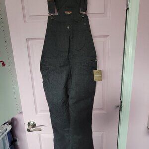 Patagonia Black Bib Overalls.  Brand New.  Heavy Weight.  Size Medium.